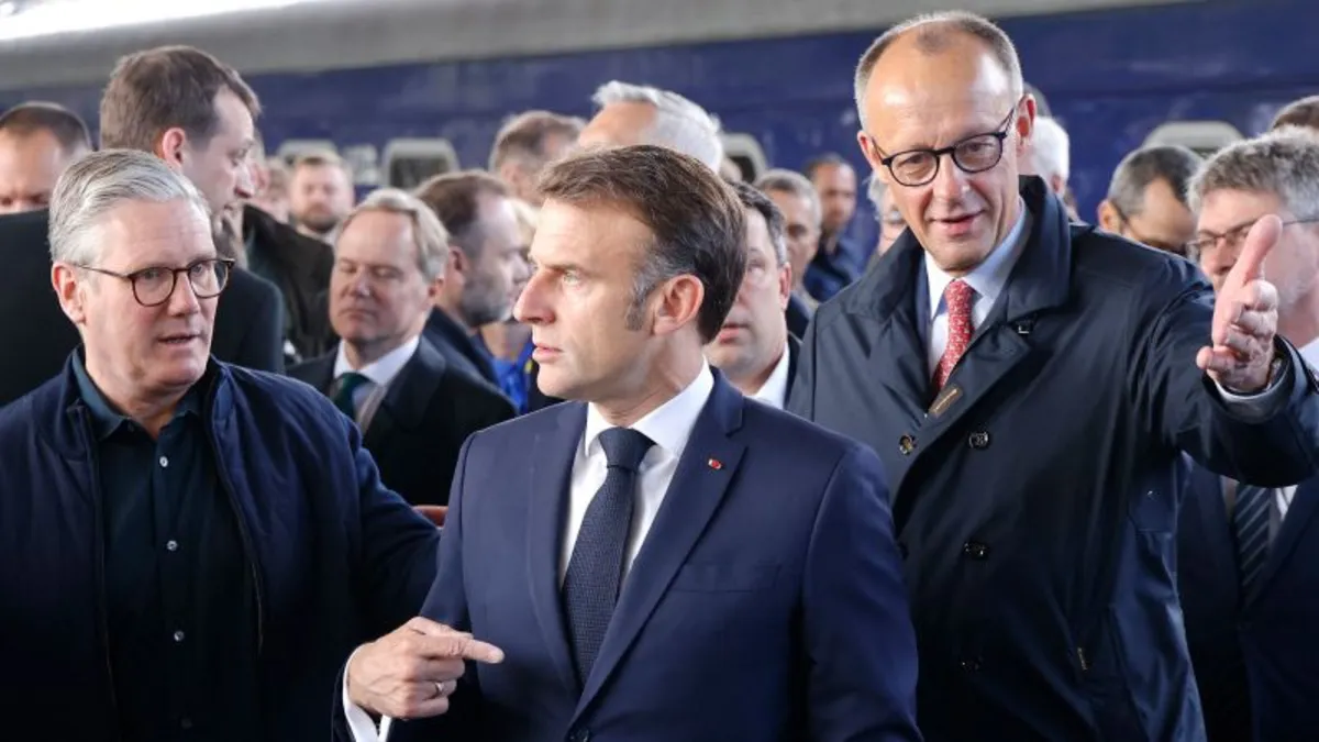 European Leaders Unite in Kyiv to Confront Putin Over Ukraine Ceasefire