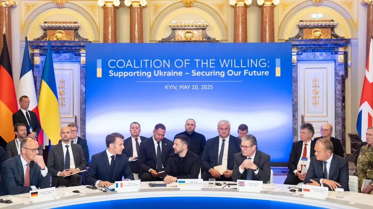 European Leaders Urge Trump to Support 30-Day Ukraine Ceasefire