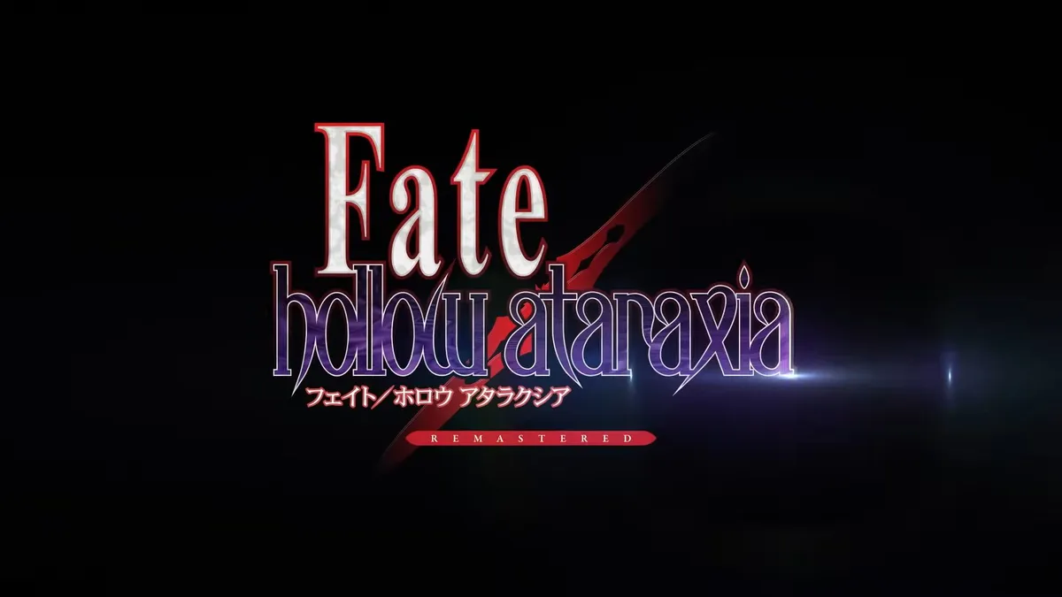 Fate/hollow ataraxia REMASTERED Set for 2025 Release on Switch and PC