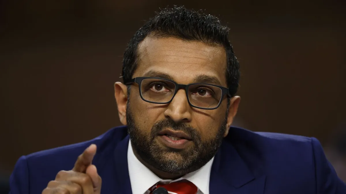 FBI Director Kash Patel Denies Trump Ties to Epstein Files