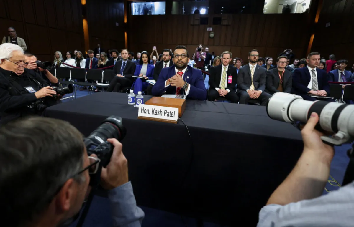 FBI Director Kash Patel Faces Tough Questions in Oversight Hearing