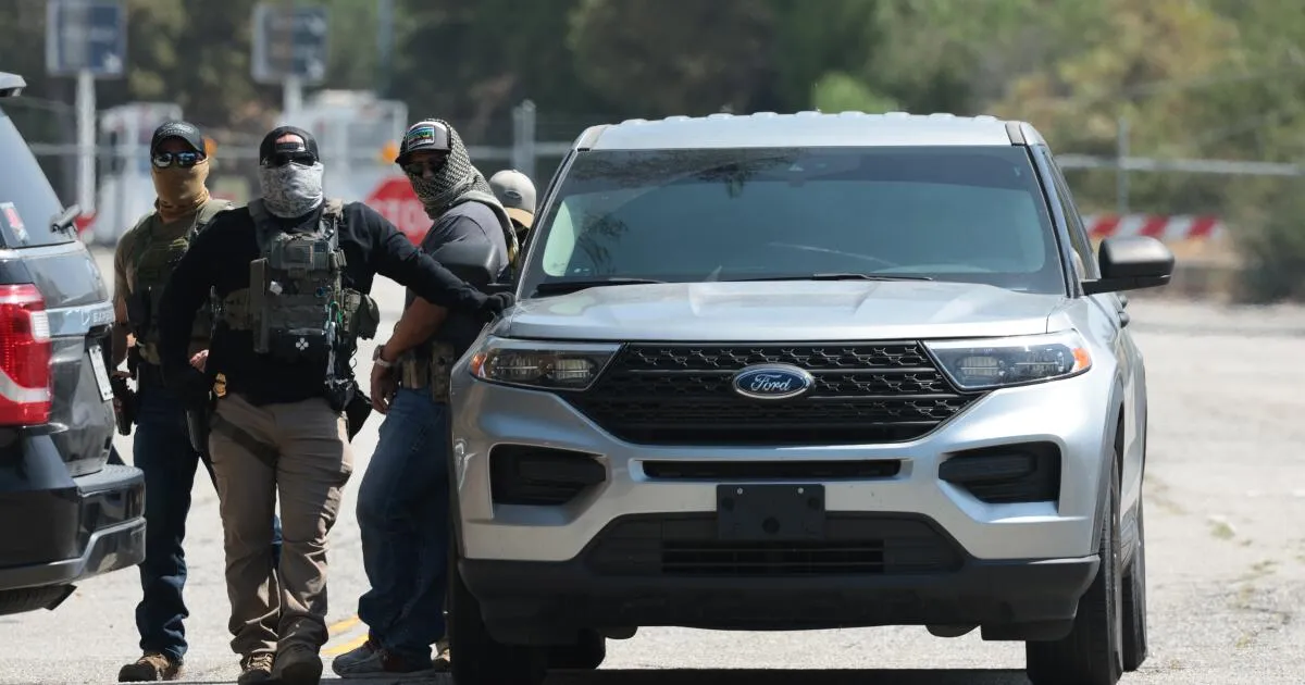 Federal Agents Stationed Outside Dodger Stadium Amid Southern California Raids