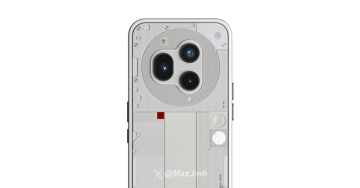 First Look at the Nothing Phone (3): A Bold New Design with Triple Cameras