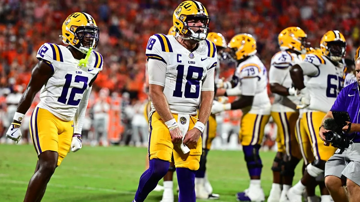 Garrett Nussmeier Shines as LSU Tops Clemson in Thrilling Season Opener