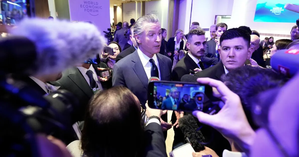 Gavin Newsom Blocked from Speaking at World Economic Forum: A Political Showdown