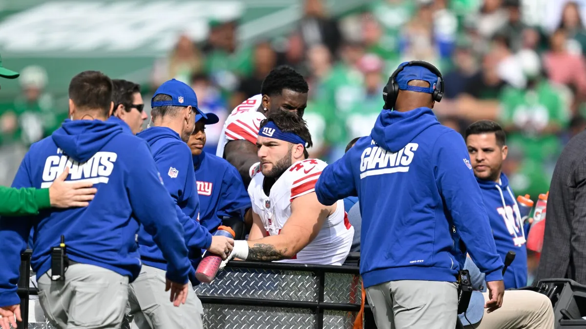 Giants Running Back Cam Skattebo on the Road to Recovery After Ankle Surgery