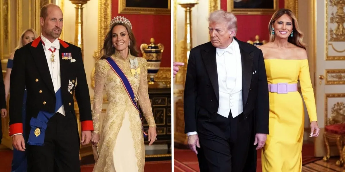 Glamour and Diplomacy: The Trumps Dazzle at UK State Banquet