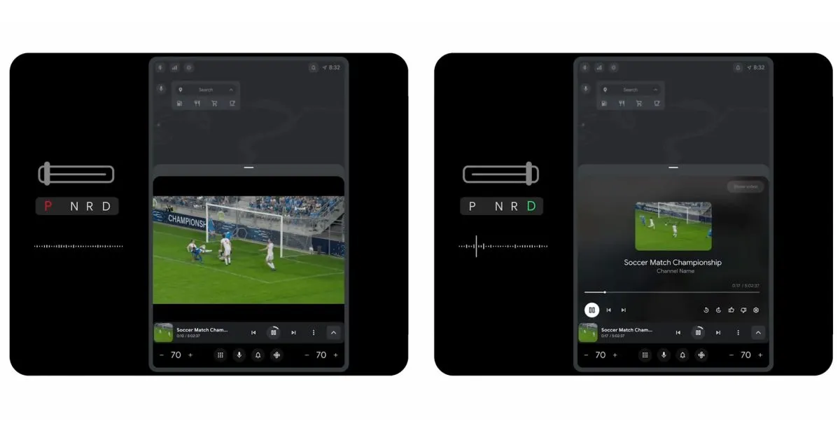Google Enhances Android Automotive: Video Apps to Switch Modes on the Move