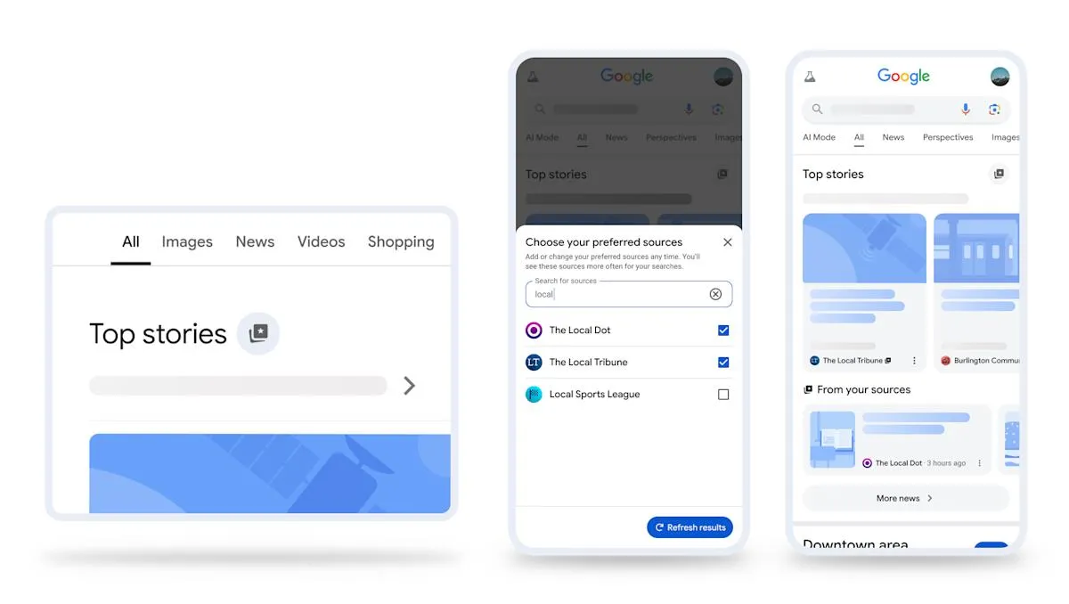 Google Launches Preferred Sources: Tailor Your Search Results!