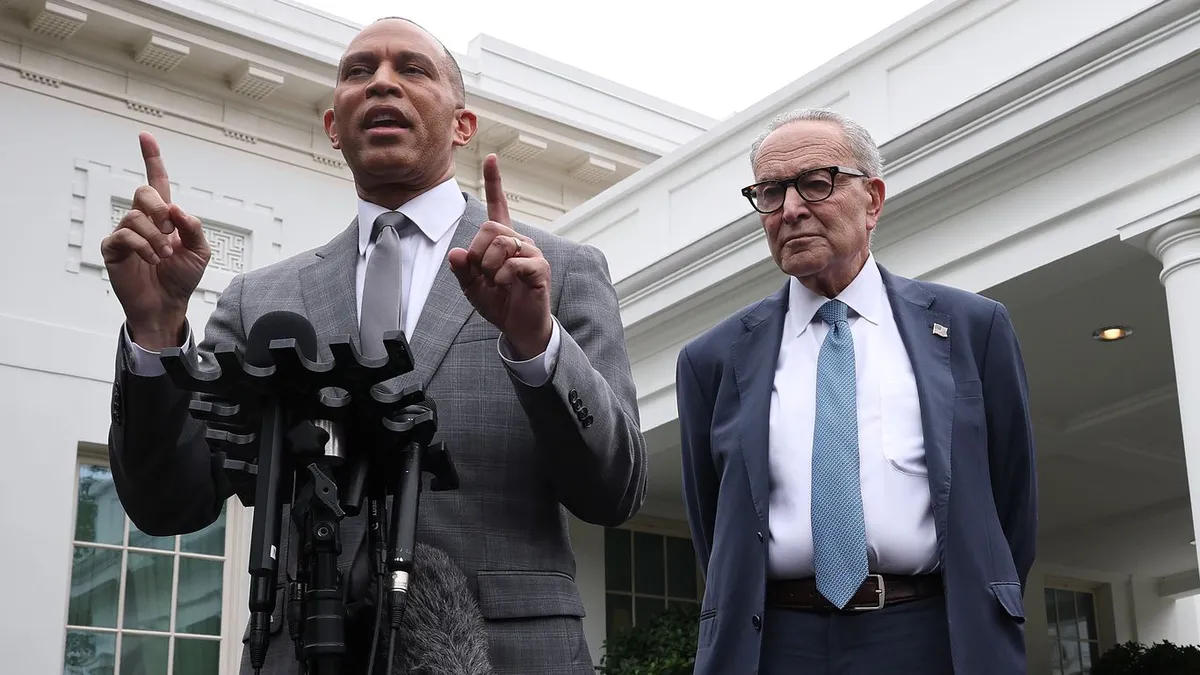 Government Shutdown Looms as Congressional Leaders Exit White House Meeting Without Deal