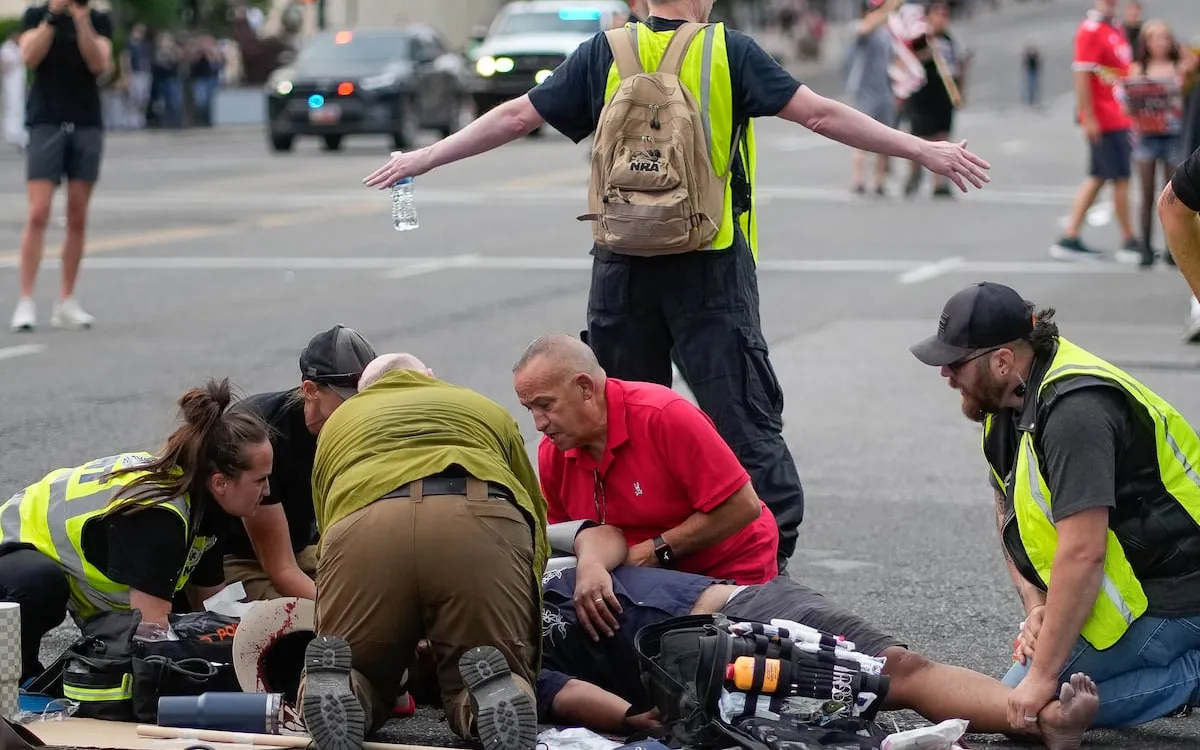 Gunfire Erupts at Salt Lake City 'No Kings' March, Leaving One Critically Injured