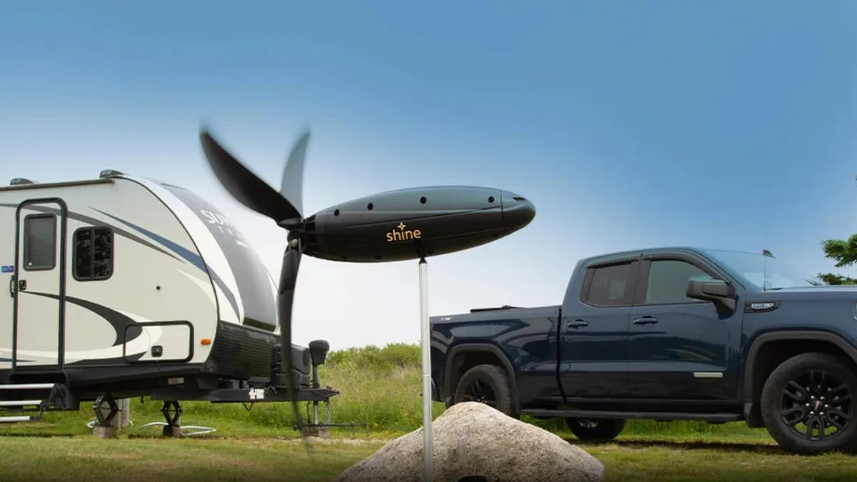 Harnessing Nature: The Shine Turbine Review - Portable Wind Power for Your Devices
