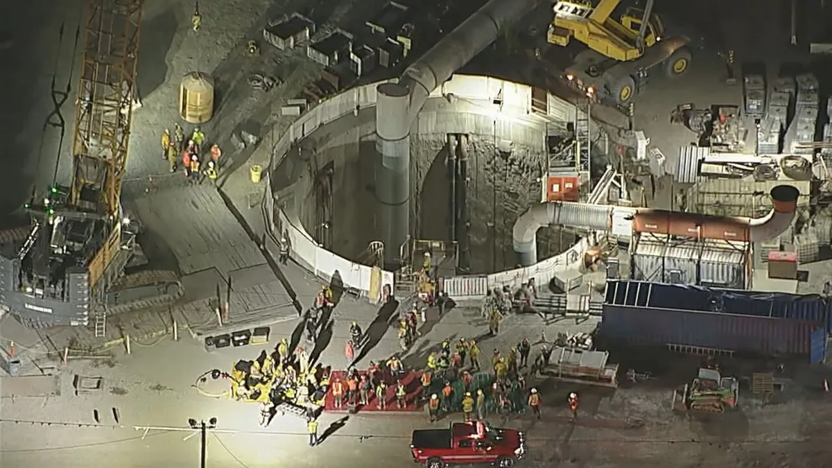 Heroic Rescue: 31 Workers Saved from Los Angeles Tunnel Collapse