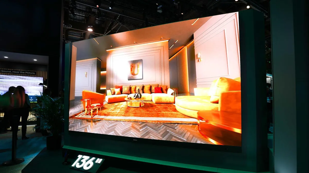 Hisense Launches Massive 136-Inch Micro-LED TV: Is It Worth the Price Tag?