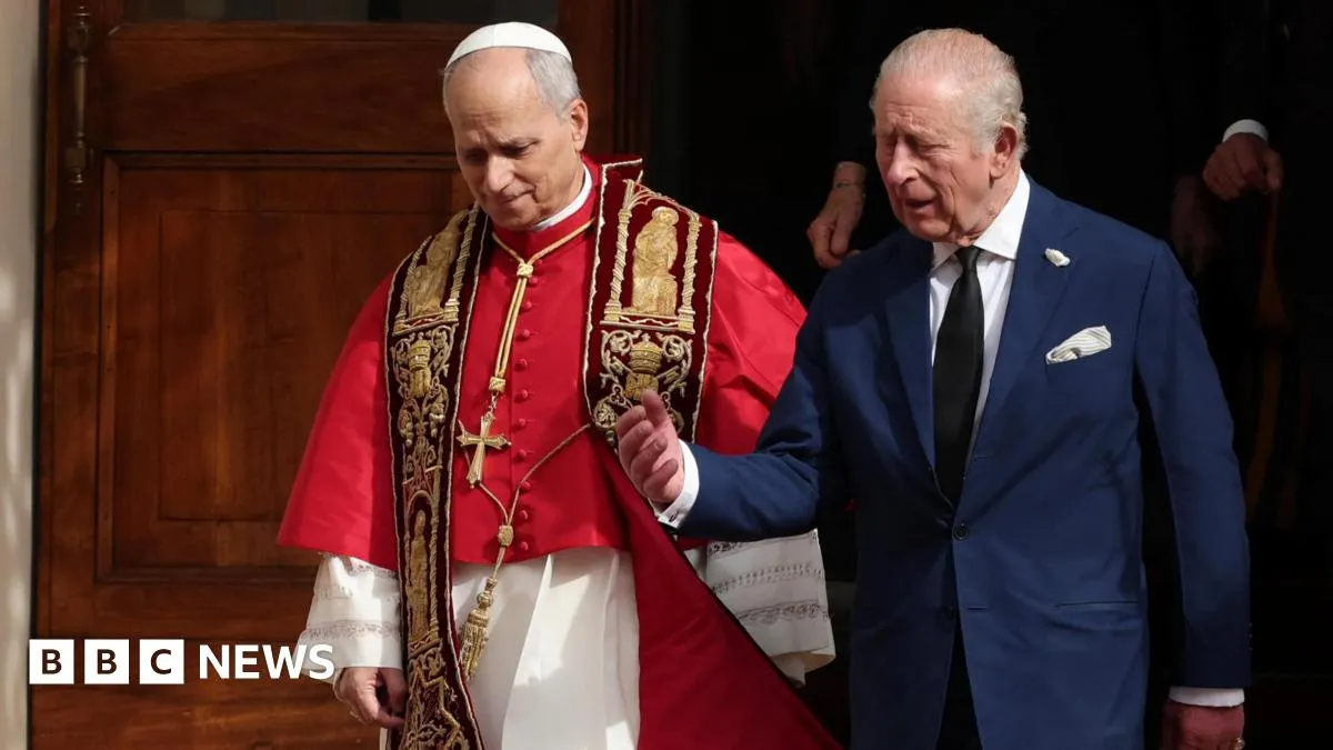 Historic Meeting: King Charles III and Pope Leo XIV Unite in the Sistine Chapel