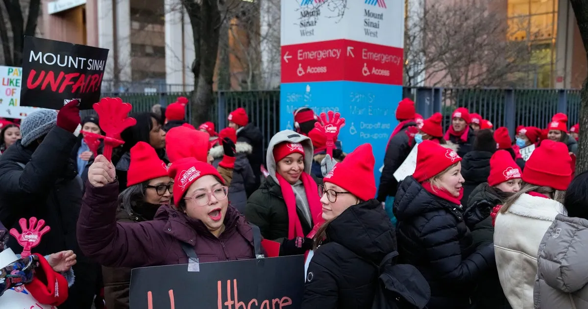 Historic Nurses Strike Hits New York City: 15,000 Nurses Walk Off Jobs