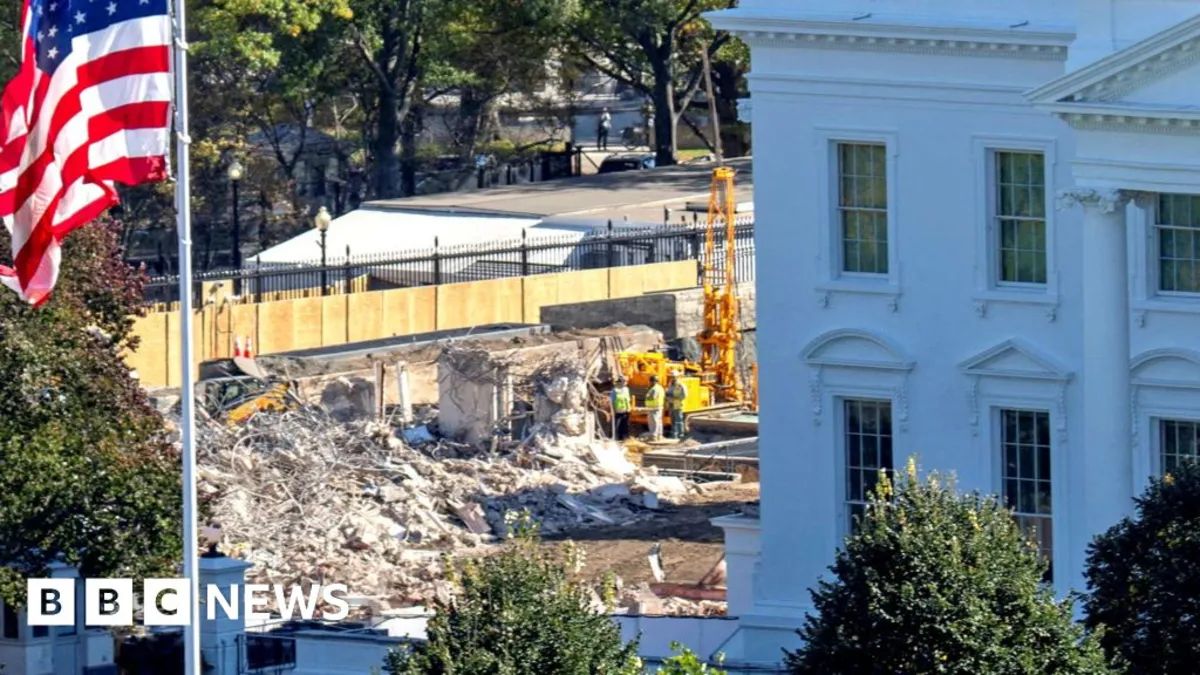 Historic Preservation Group Sues Trump Over White House Ballroom Construction