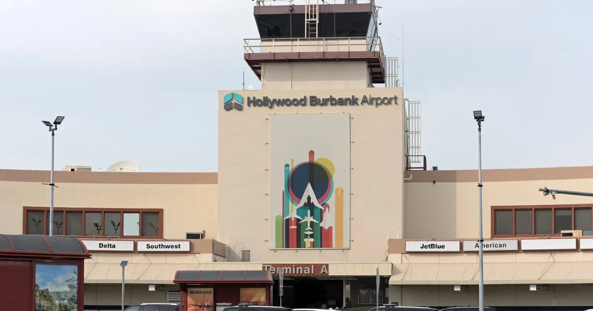 Hollywood Burbank Airport Faces Major Flight Delays Due to Air Traffic Controller Shortage