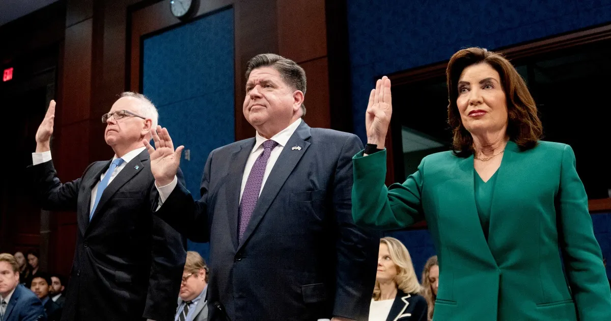 House Republicans and Democratic Governors Clash Over Immigration Policies in Heated Hearing