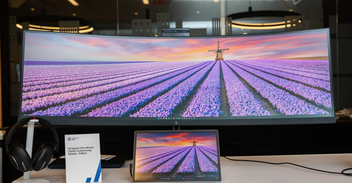 HP Unveils Game-Changing 49-Inch Ultrawide Monitor for Enhanced Productivity