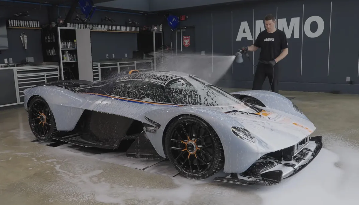 Inside the $4 Million Aston Martin Valkyrie: A Detailer's High-Stakes Challenge