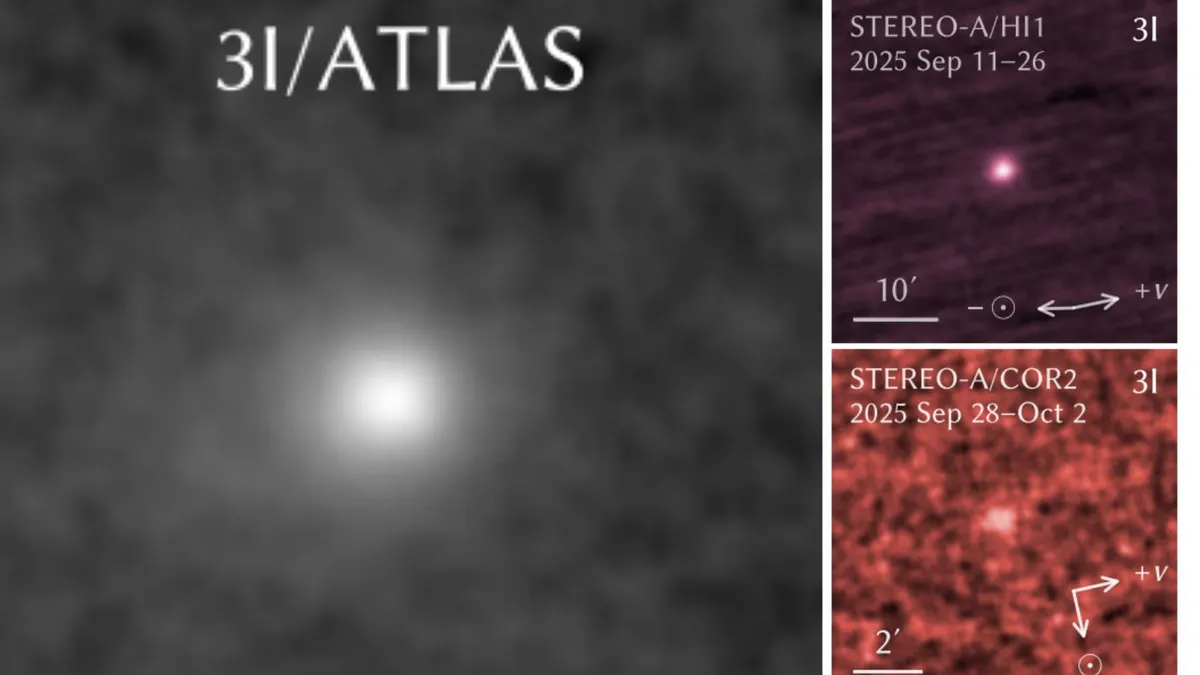 Interstellar Comet 3I/ATLAS Surprises Scientists with Unprecedented Brightening