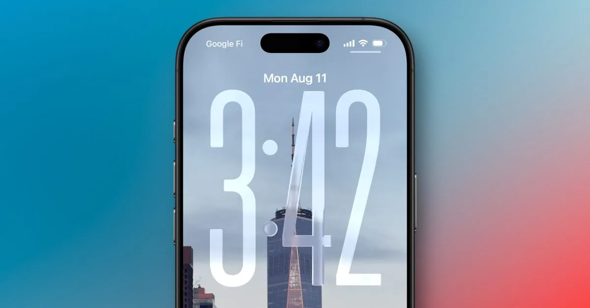 iOS 26 Changes Always On Display: Blurred Wallpapers by Default