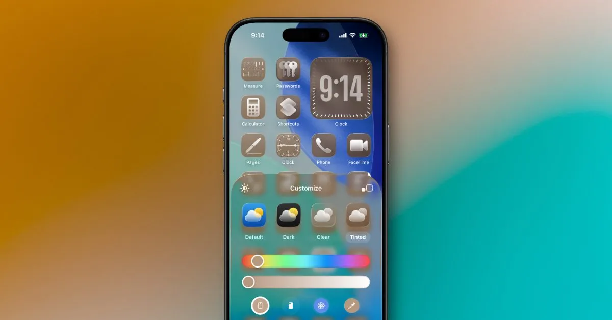 iOS 26 Unveils Exciting New Auto-Tint Features for App Icons