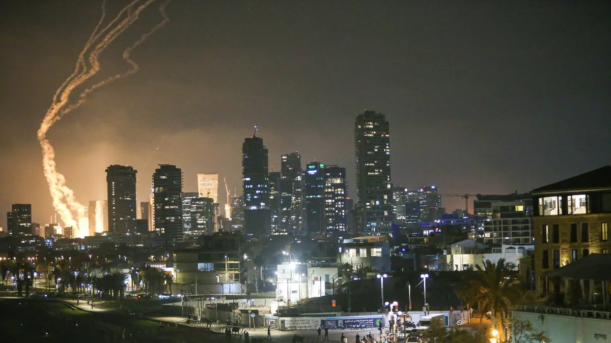 Iran Launches Major Counterattack on Israel with 150 Missiles