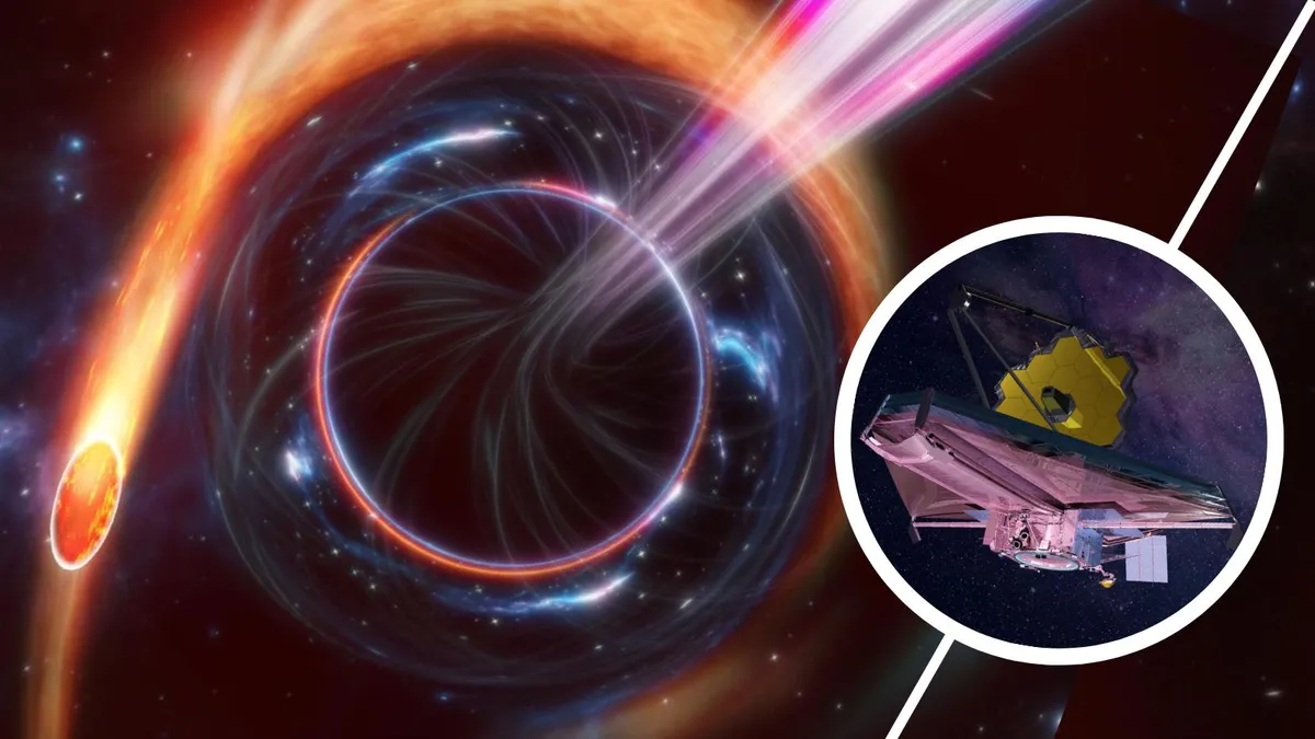 James Webb Space Telescope Unveils Dark Secrets of Black Holes Devouring Stars