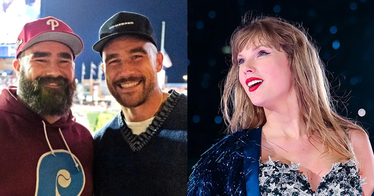 Jason Kelce Celebrates Travis Kelce and Taylor Swift's Engagement in Viral Video!