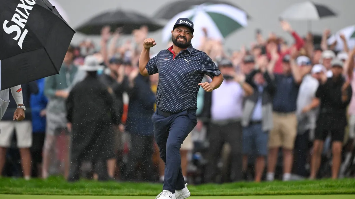 J.J. Spaun Triumphs at U.S. Open: A Father’s Day to Remember