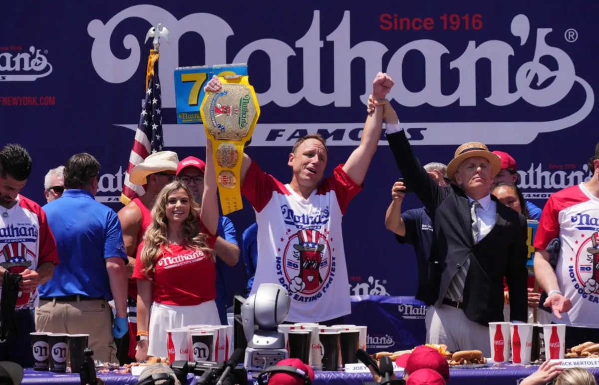 Joey Chestnut Claims 17th Title at Nathan’s Hot Dog Eating Contest