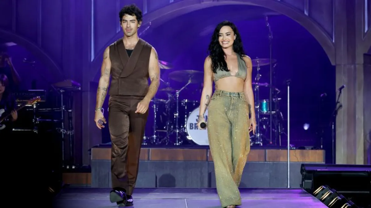 Jonas Brothers Kick Off Nostalgic 20th Anniversary Tour with Surprise Guest Demi Lovato