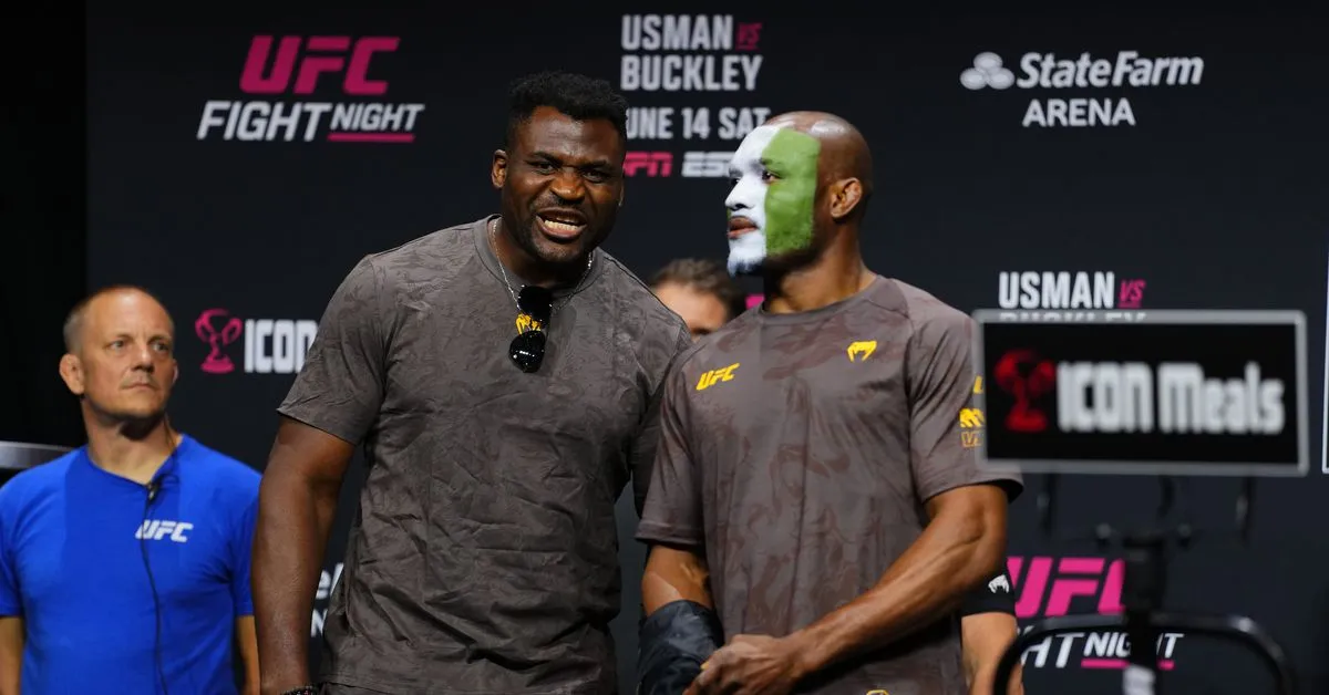 Kamaru Usman Returns to the Octagon with Francis Ngannou by His Side