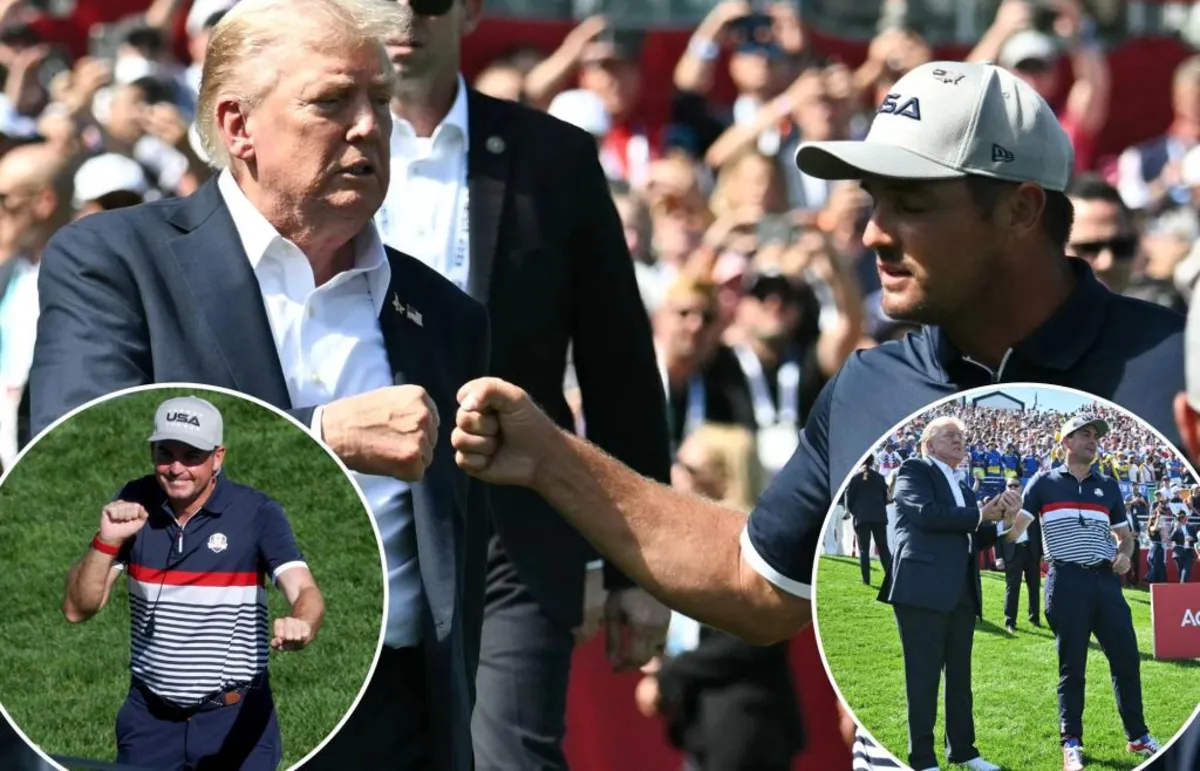 Keegan Bradley Welcomes Trump with Dance at Ryder Cup – A Day of High Hopes