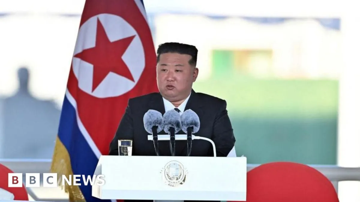 Kim Jong Un Blasts 'Criminal Act' Following Ship Launch Disaster