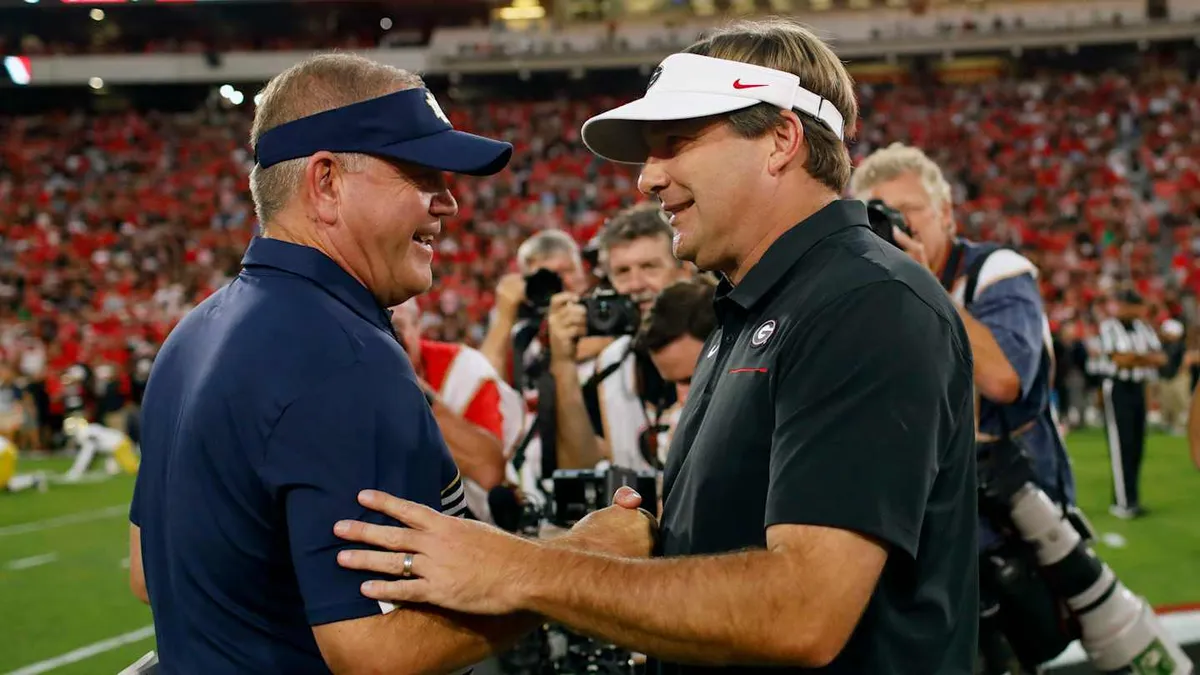 Kirby Smart's Savage Response to Brian Kelly's LSU Firing