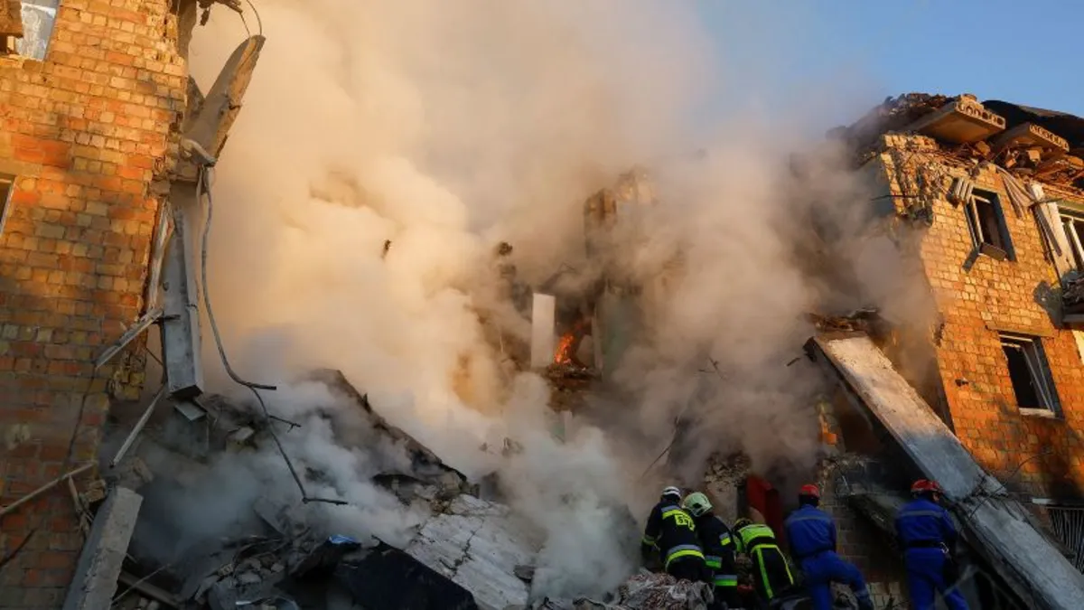 Kyiv Faces Devastating Russian Attack: Eight Lives Lost Including a Child