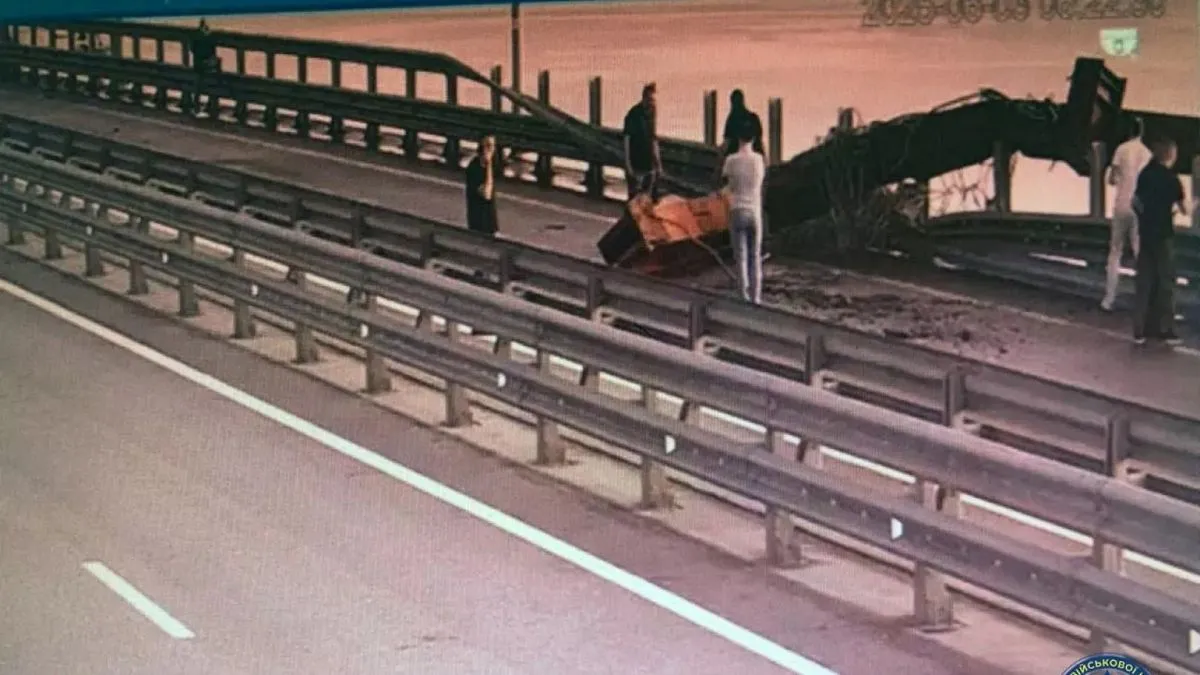 Kyiv Strikes Again: Kerch Bridge Targeted in Daring Operation