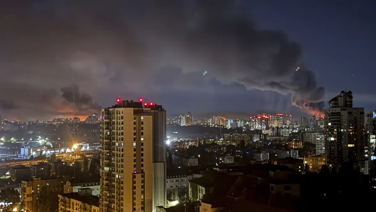 Kyiv Under Siege: Largest Aerial Assault in Years Amid Trump-Putin Tensions