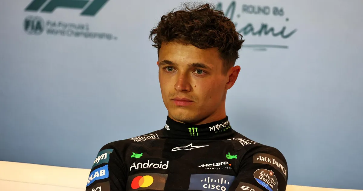 Lando Norris Reflects on Near-Pole Position at Miami Grand Prix