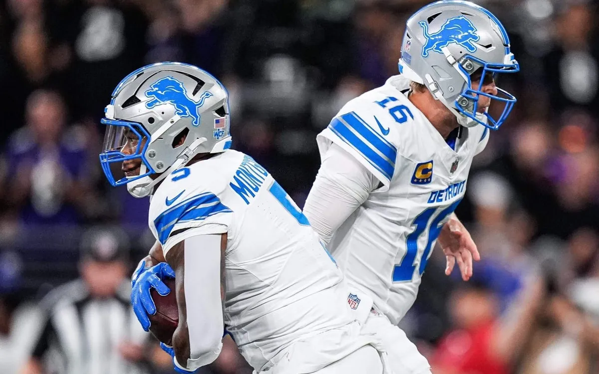 Lions Roar to Victory: Montgomery's 31-Yard TD Seals the Deal Against Ravens