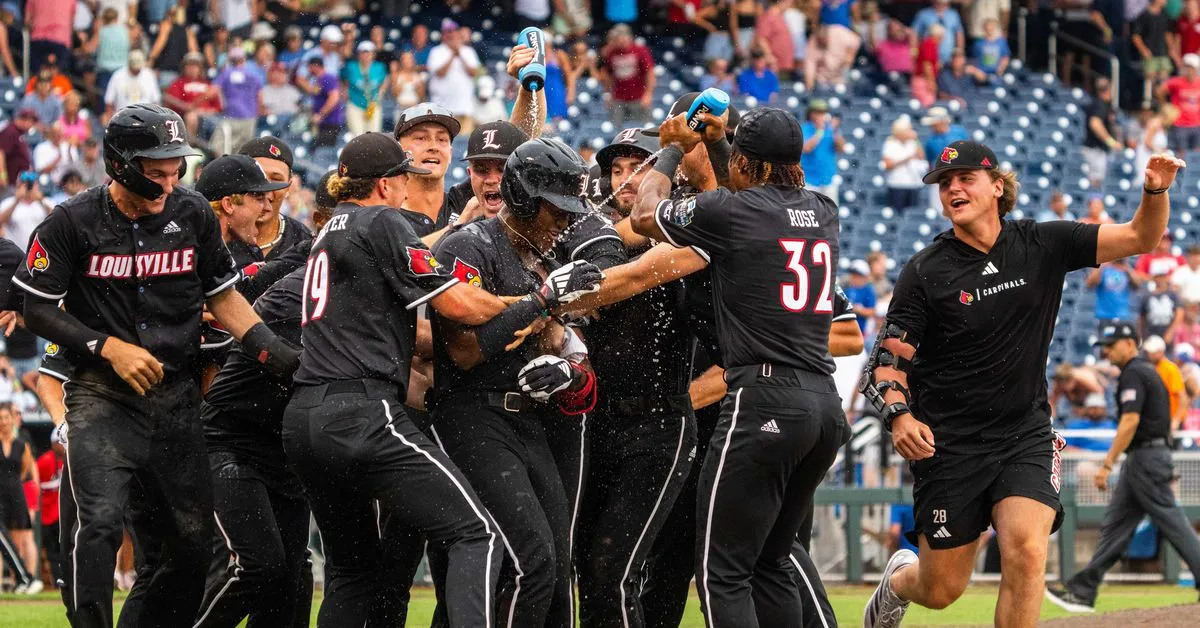 Louisville Baseball Team Triumphs in Thrilling Elimination Game Against Oregon State