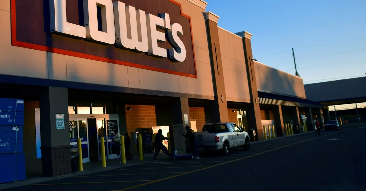 Lowe's Shares Surge as Company Raises Sales Forecast and Beats Profit Estimates