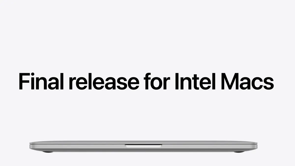 macOS Tahoe: The Last Hurrah for Intel-based Macs