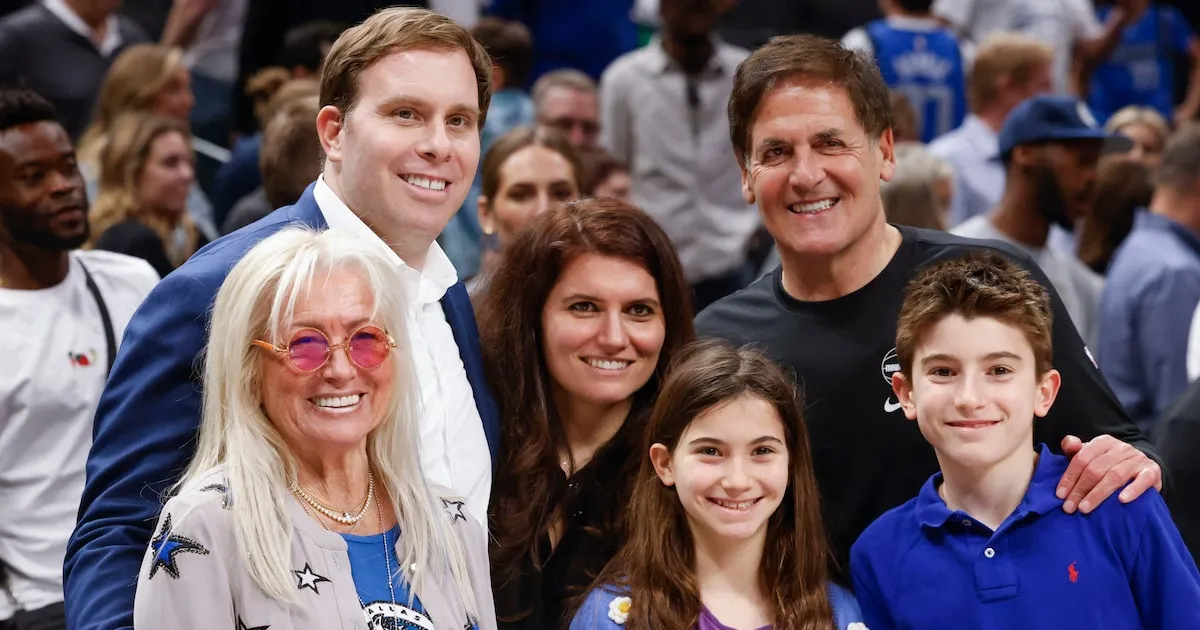 Mark Cuban and Son Celebrate Mavericks' Surprising NBA Draft Lottery Win