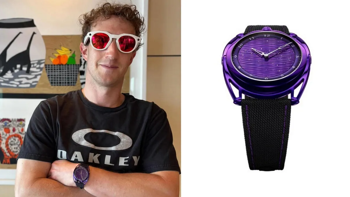 Mark Zuckerberg's Stunning Watch Steals the Show in Latest Instagram Post