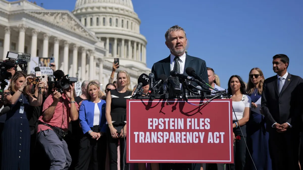 Massie Defies GOP Leadership in Push for Epstein Records Release