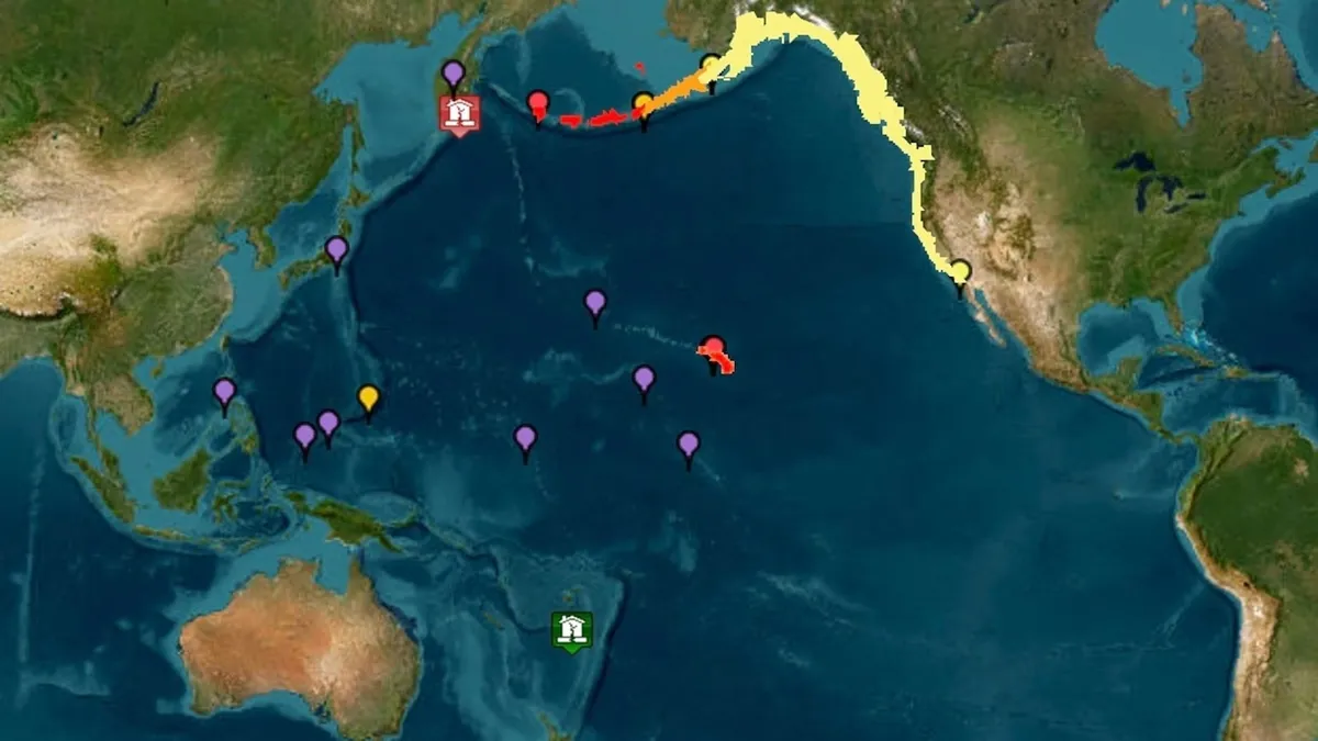 Massive 8.7 Magnitude Earthquake Triggers Tsunami Warnings Across the Pacific